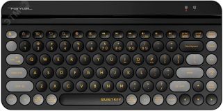 Клавиатура беспроводная Fstyler FBK30, USB, BT/Radio, slim, multimedia, черный/серый 1789656 A4Tech
