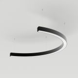 Светильник SP-LINE-HANG-ARC-C3535-D800-34W Warm3000 (BLACK, 230V) (, Металл) 034016(1) Arlight