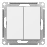 ATLASDESIGN 2-клавишный ПЕРЕКЛЮЧАТЕЛЬ, сх.6/2, 10АХ, механизм, ЛОТОС ATN001365 Systeme Electric