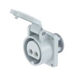 Розетка панельная 16А 40-50В/50-60Гц IP44 2 полюса DIS4301616 DKC