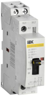 Контактор модульный с ручным упр. КМ20-11МР AC KARAT MKK12-20-11 IEK