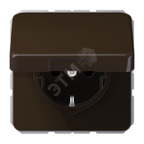 Розетка штепсельная SCHUKO 16A 250V с             защитой от влажности коричневая CD1520BFKLBR JUNG