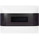Practibox S Пластиковый щиток Встраиваемый (ЩРв-П) 1X12 Дымчатая дверь 135551 Legrand
