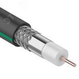Кабель коаксиальный PROconnect SAT 703 B, Cu/Al/Al, 75%, 75 Ом, бухта 100 м, черный OUT 01-2436-1 REXANT