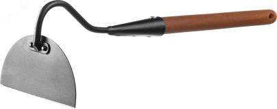Прямая мотыжка ProLine 90х160х580 мм, с тулейкой, деревянная ручка 421519 GRINDA