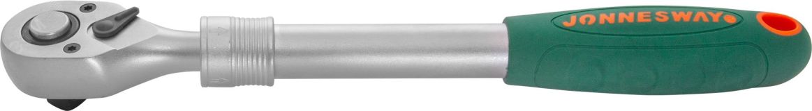 Рукоятка трещоточная телескопическая 1/2''DR, 72 зубца, 300-440 мм 048666 Jonnesway
