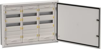 TITAN 5 Корпус металлический ЩРв-108 (3х36) 630х885х130мм IP31 серый (две двери) TI5-50-V-3X036-31-7035 IEK