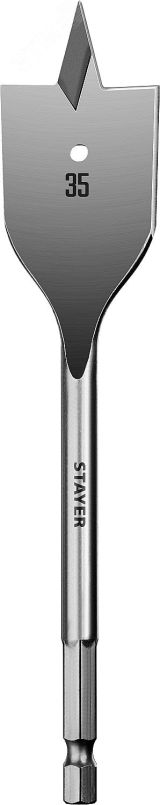 Сверло по дереву FLAT 35x152мм 2950-35_z01 STAYER