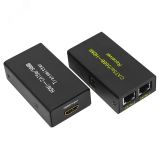 HDMI удлинитель по витой паре RJ-45(8P-8C) кат. 5е/6, передатчик+приемник,, 17-6906 REXANT