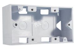 Коробка для настенного монтажа 80x148x45мм 243646 Hyperline