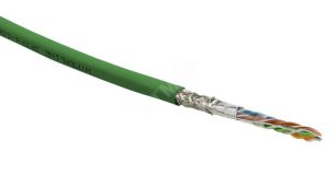 Кабель SFUTP4-C5E-S24-IN-LSZH-GN-305 (305 м) витая паракат.5e 4 пары (24 AWG) 444629 Hyperline