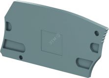 Изолятор торц., ES6-4S, для винтовых клемм ZS6-4S, ZS6-4S-PE, ZS6-S-4S-T2, ZS4-PE-R2 1SNK505911R0000 TE Connectivity (Entrelec,Tyco)
