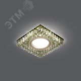 Светильник встраиваемый ДВО под лампу 2700К IP20 d95х35 мм монт d65 мм Backlight Gauss BL033 GAUSS