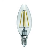 LED-C35-13W/3000K/E14/CL PLS02WH Лампа светодиод  ая. Форма свеча, прозрачная. Серия Sky. Теплый белый свет (3000К) UL-00005899 Uniel