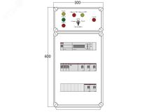 Щит управления электрообогревом HS 5x2700 D850 (в комплекте с терморегулятором) DBS017 DEVIbox