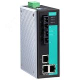 Коммутатор 3 x 10/100BaseTX, 2 x 100BaseFX (многомодовое оптоволокно) с базовыми функциями управления, разъем SC EDS-405A-MM-SC MOXA