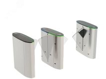 Турникет с раздвижными створками двухпроходный комбинированный SLIDING GATE GL, ширина прохода 550 + 900 мм 001SGL5590 CAME