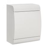 Щит распределительный ЩРН-П-6 SlimBox белая дверцаIP41 PROxima sb-n-6w EKF