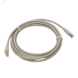 Патч-корд TERACOM PRO Cat.5E неэкранированный UTP оболочка PVC серый (5.0м) TRP-5EUTP-PVC-5M-GY EKF
