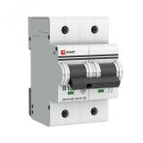 Автоматический выключатель ВА 47-125 2P 100А (D) 15кА PROxima mcb47125-2-100D EKF