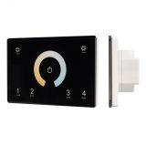 Панель Sens SMART-P81-MIX Black (230V, 4 зоны, 2.4G) (ARL, IP20 Пластик, 5 лет) 028401 Arlight