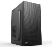 Корпус для ПК mATX Minitower MX12, без БП, 1хUSB 3.0, 2хUSB 2.0, HD Audio+Mic,черный 11004553 CBR
