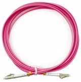 Шнур оптический duplex 3м LC-LC 50/125 мм OM4 LSZH 9103c Cabeus