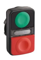 Головка кнопки двойная без маркировки ZB5AL7340 Schneider Electric