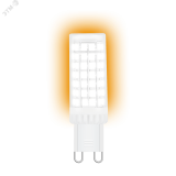Лампа светодиодная LED 6.5 Вт 700 лм 3000К AC185-265В G9 капсула теплая керамическая Black Gauss 107309106 GAUSS