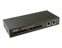 Коммутатор неуправляемый 10 портов, 8хSFP 1000 Мб/с, 4хRJ45 00013264 OSNOVO