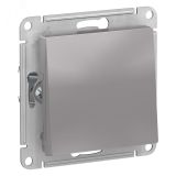 ATLASDESIGN AQUA переключатель одноклавишный IP44, сх.6, 10АХ, механизм, АЛЮМИНИЙ ATN440361 Systeme Electric