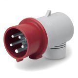 Вилка кабельная угловая IP44 32A 3P+E+N 400В DIS2213237 DKC