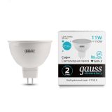 Лампа светодиодная LED 11 Вт 850 лм 4100К AC180-240В GU5.3 софит MR16 нейтральный Elementary 13521 GAUSS