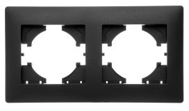 GUSI Bravo РАМКА 2-местная, цвет  графит. С1020-010 GUSI ELECTRIC