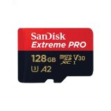 Карта памяти 128GB MicroSD Extreme Pro UHS I, V30, U3, A2, SDXC, 200 МБ/с, Class 10 117169 SanDisk