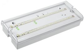 LIGHTING Светильник аварийный ДПА 5044-3 постоянного/непостоянного действия совместим с УДТУ 3ч IP65 IEK LDPA4-5042-3-65-K01 IEK