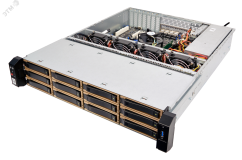 Сервер начального уровня S212DF 2U, процессор опционально, до 16 накопителей, ОЗУ до 128 ГБ DDR4 T40 S212DF Aquarius