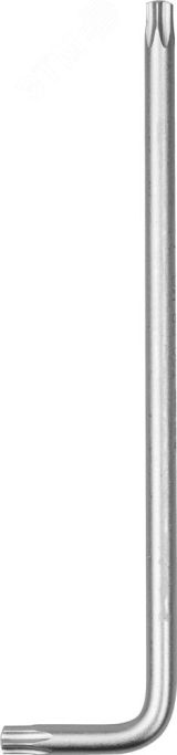 Ключ ''ЭКСПЕРТ'' имбусовый длинный, Cr-Mo, сатинированное покрытие, TORX 15 27452-15 ЗУБР