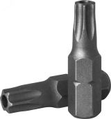 Вставка-бита 1/4''DR T-TORX®, T15H, 25 мм 055819 Ombra