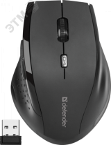 Мышь беспроводная Accura мм-365 800-1600 dpi, 6 кнопок, черный 52365 Defender