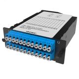 Кассета претерминированная 24ОВ 09/125 OS2. 2хMTP(12)f/12хLC-UPC Dupleх. 1 HU RNCTFL1U24S DKC