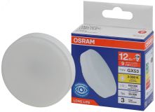 Лампа светодиодная LED 12Вт GX53 3000К 960Лм спот 220В (замена 100Вт) OSRAM 4099854185878 LEDVANCE