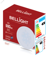 Лампа LED 6Вт 4000K 500Лм GX53 82168009 BELLIGHT