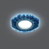 Светильник встраиваемый ДВО под лампу 4100К IP20 d95х25 мм монт d65 мм Backlight Gauss BL069 GAUSS