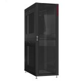 Шкаф серверный 42U 600х1070 передняя дверь: стекло IP41. задняя дверь: протект IP41. боковые панели: перфорированные. цвет: черный RAL9005  NS 6142.9162 SYSMATRIX