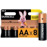 Элемент питания LR6-8BL BASIC (8/96/18240) C0037387 Duracell