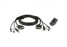 Кабель KVM DVI-D (Dual Link), USB, аудио, 1.8 метра 1000698760 Aten