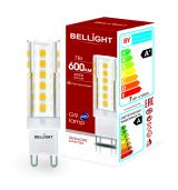 Лампа светодиодная LED 7Вт 4000K 600Лм G9 Bellight 88297903 BELLIGHT