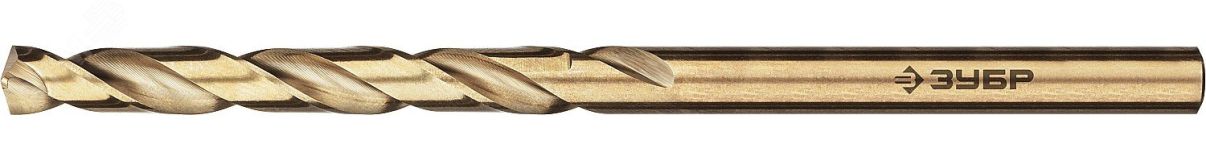 Сверло по металлу, 3.0х61мм,  сталь Р6М5К5,  класс А, КОБАЛЬТ 29626-3 ЗУБР
