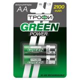 Батарейка HR6-2BL 2100 mAh (20/240/14400) C0032099 ЭРА